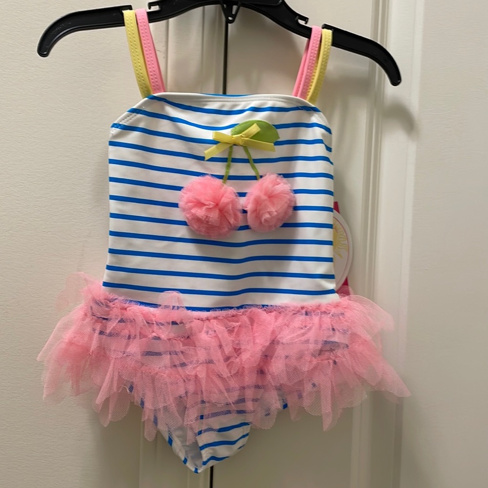 NWT Kate Mack Toddler Girl Swimsuit